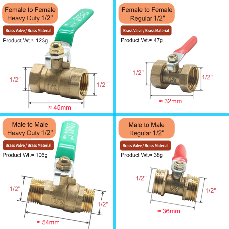 1/8' 1/4' 3/8' 1/2' Brass Smal - đánh giá và giá Compression Fitting Brass